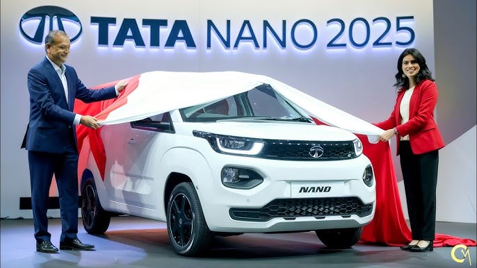 Tata Nano 2025, world’s most affordable car, 45 KMPL mileage, stylish car design, budget car, fuel-efficient car, entry-level car, smart car features, city car, compact car, Tata Motors, affordable vehicle, eco-friendly car, car for first-time buyers