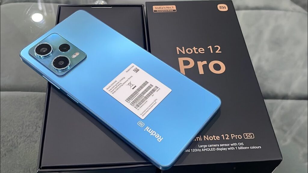 Redmi Note 12 Pro 5G, 108MP camera phone, 12GB RAM mobile, 90W fast charging phone, 6500mAh battery smartphone, budget 5G phone, Redmi Note 12 series, best camera phone under budget, fast charging mobile